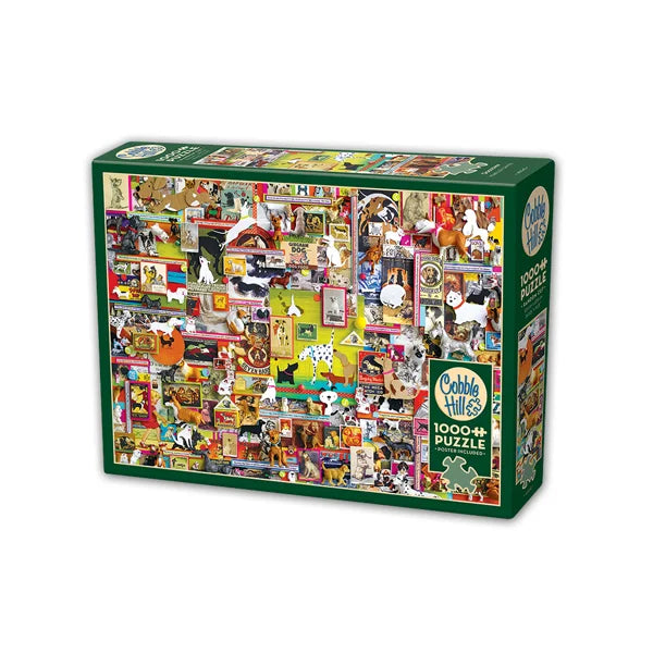 Dogtown 1000 Piece Jigsaw Puzzle By Cobble Hill - Puzazzled