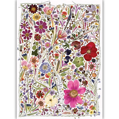 Flower Press: Spring 1000 Piece Jigsaw Puzzle By Cobble Hill - Puzazzled