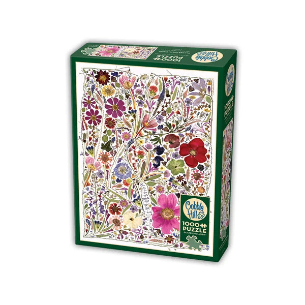 Flower Press: Spring 1000 Piece Jigsaw Puzzle By Cobble Hill - Puzazzled