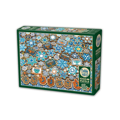 Hanukkah Cookies 1000 Piece Jigsaw Puzzle By Cobble Hill - Puzazzled