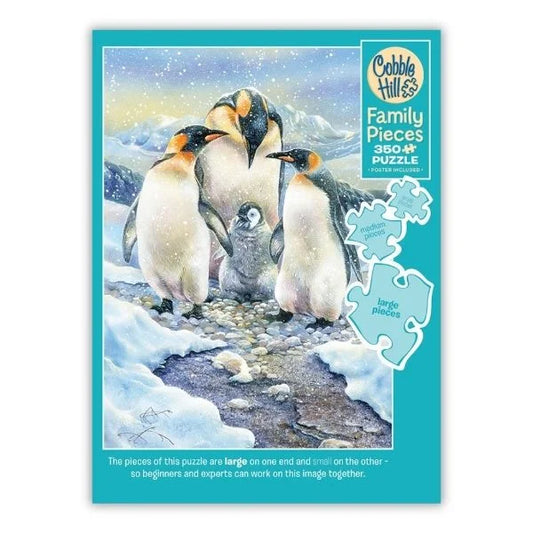 Penguin Family 350 Piece Puzzle By Cobble Hill Puzzles