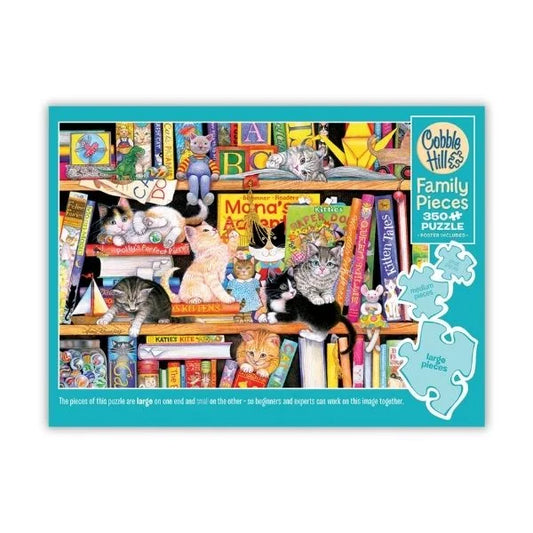 Storytime Kittens with the 350 Piece Puzzle By Cobble Hill Puzzles