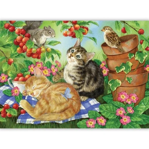 Under the Cherry Tree 350 Piece Puzzle By Cobble Hill Puzzles