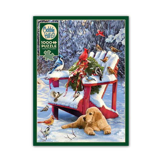 Warm Winter's Day 1000 Piece Jigsaw Puzzle By Cobble Hill - Puzazzled