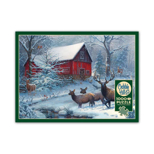 Winter Magic 1000 Piece Jigsaw Puzzle By Cobble Hill - Puzazzled