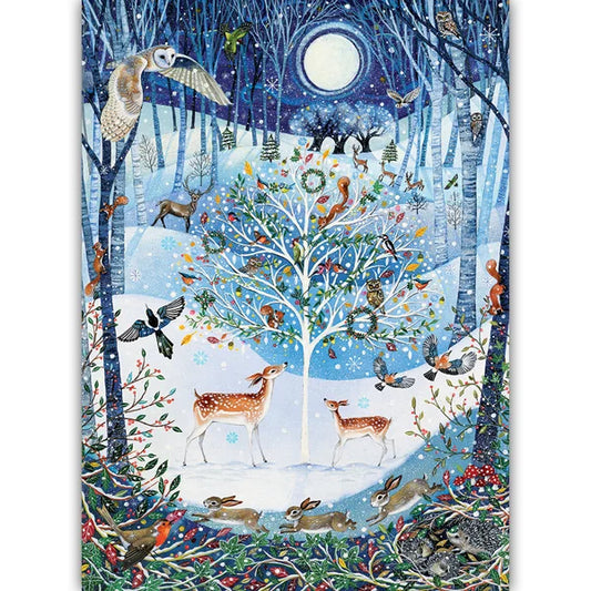 Winter Woodland 500 Piece Jigsaw Puzzle By Cobble Hill - Puzazzled