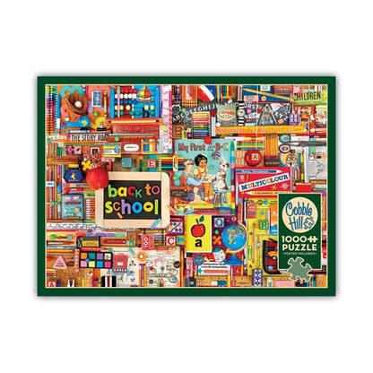 Back to School 1000 Piece Jigsaw Puzzle By Cobble Hill - Puzazzled