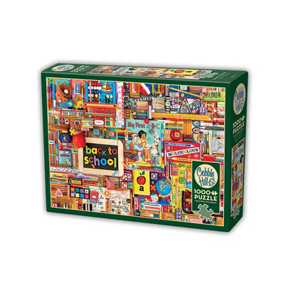 Back to School 1000 Piece Jigsaw Puzzle By Cobble Hill - Puzazzled