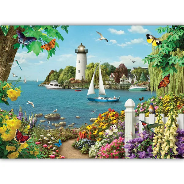 By the Bay 500 Piece Jigsaw Puzzle By Cobble Hill - Puzazzled