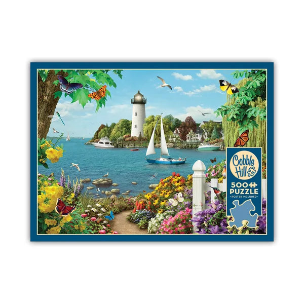 By the Bay 500 Piece Jigsaw Puzzle By Cobble Hill - Puzazzled