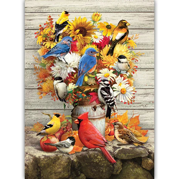 Fall Harvest 500 Piece Jigsaw Puzzle By Cobble Hill - Puzazzled