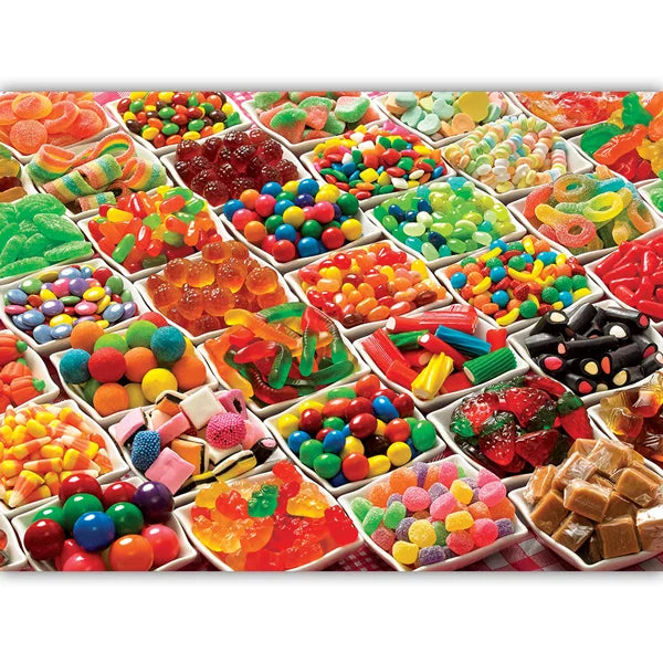 Sugar Overload 1000 Piece Jigsaw Puzzle By Cobble Hill - Puzazzled