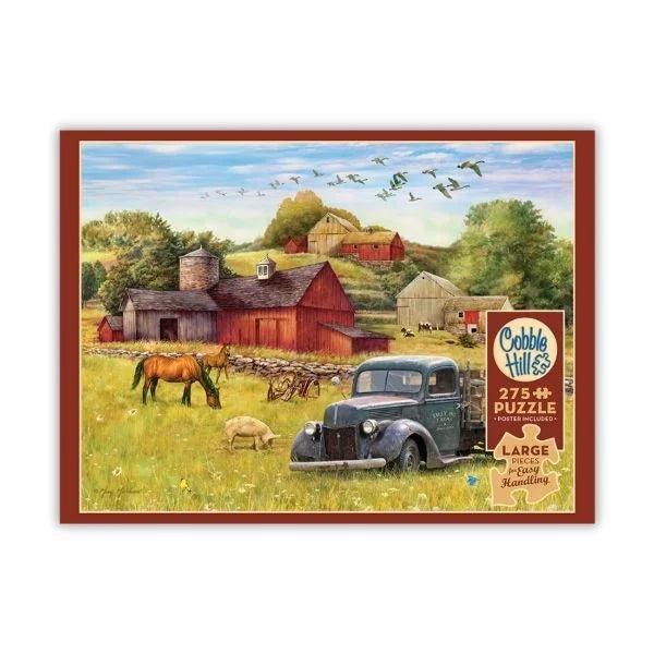 Summer Afternoon on the Farm 275 Piece Puzzle By Cobble Hill Puzzles