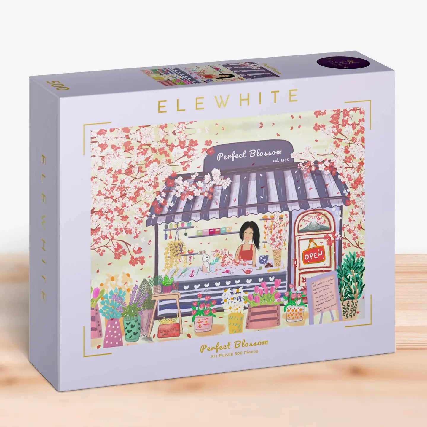 Perfect Blossom 500 Piece Jigsaw Puzzle by Elewhite Art Puzzles