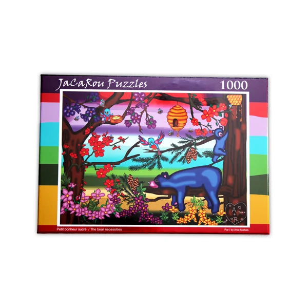 The Bear Necessities - 1000 Piece Jigsaw Puzzle by JaCaRou Puzzles - Puzazzled