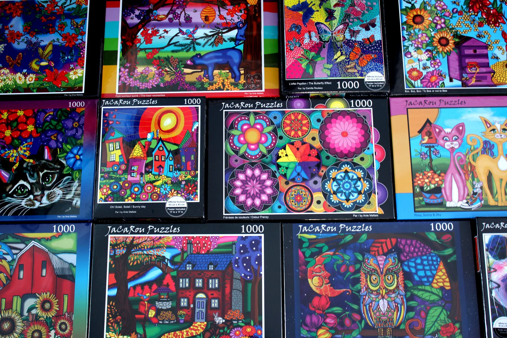 Jacarou Puzzles available at Puzazzled