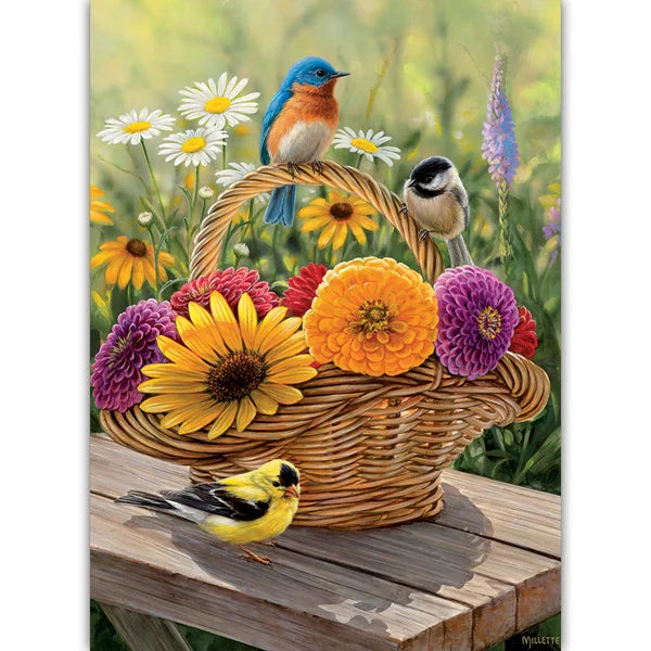 Summer Bouquet - 1000 Piece Jigsaw Puzzle by Jack Pine - Puzazzled