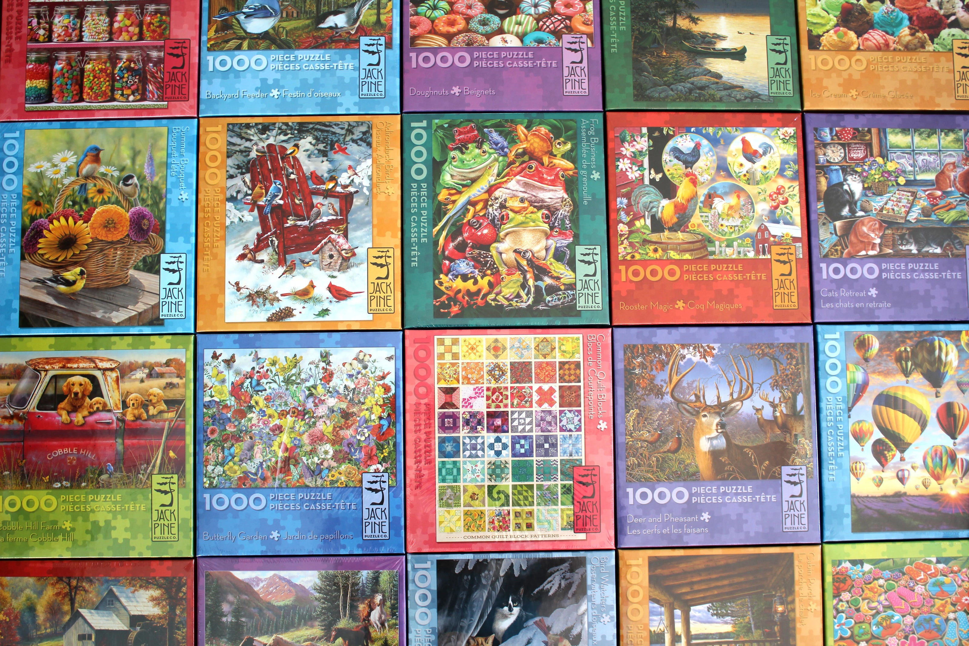 Jack Pine Puzzles available at Puzazzled