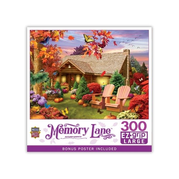 Memory Lane - Autumn Warmth 300 Piece Puzzle by Masterpieces