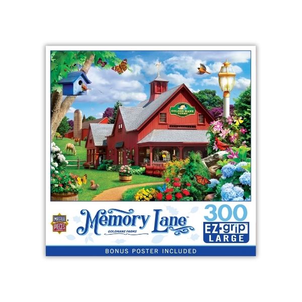 Memory Lane - Goldmane Farms 300 Piece Puzzle by Masterpieces