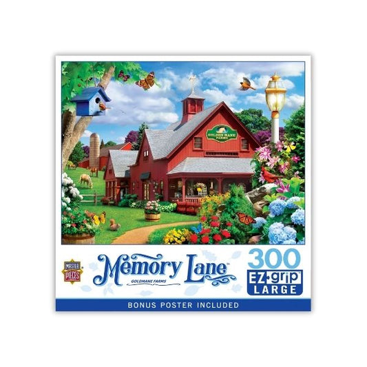Memory Lane - Goldmane Farms 300 Piece Puzzle by Masterpieces