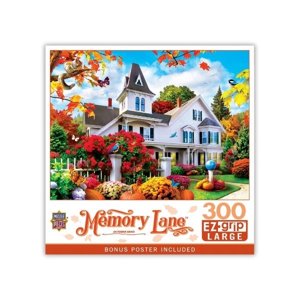 Memory Lane - October Skies 300 Piece Puzzle by Masterpieces