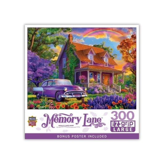 Memory Lane - Violet Lives Here 300 Piece Puzzle by Masterpieces