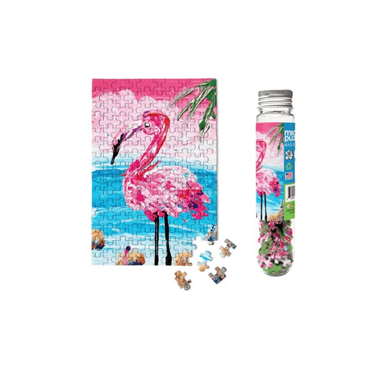 Flamingo - 150 Piece Mini Jigsaw Puzzle by Micro Puzzles - Puzazzled