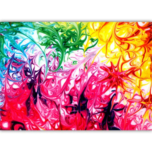 Complete image of the 'Joy Waves' jigsaw puzzle by Mintyfizz Puzzles