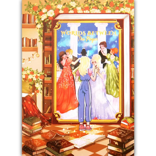 Worlds Between The Pages - 1000 Piece Jigsaw Puzzle by Reverie Puzzles - Puzazzled