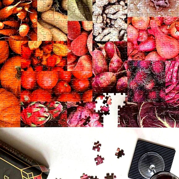 Produce Affairs 1000 Piece Jigsaw Puzzle By The Jigsaw Nomad - Puzazzled