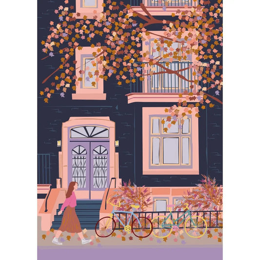Autumn in Montreal 1000 Piece Puzzle by Villager Puzzles