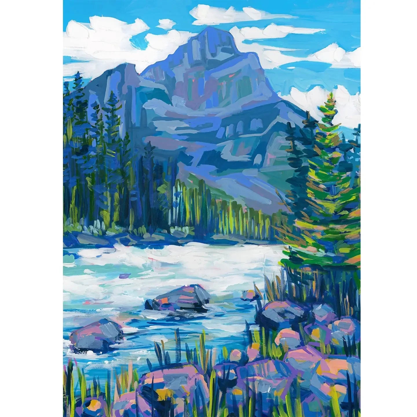 Kicking Horse Mountain 500 Piece Puzzle by Villager Puzzles