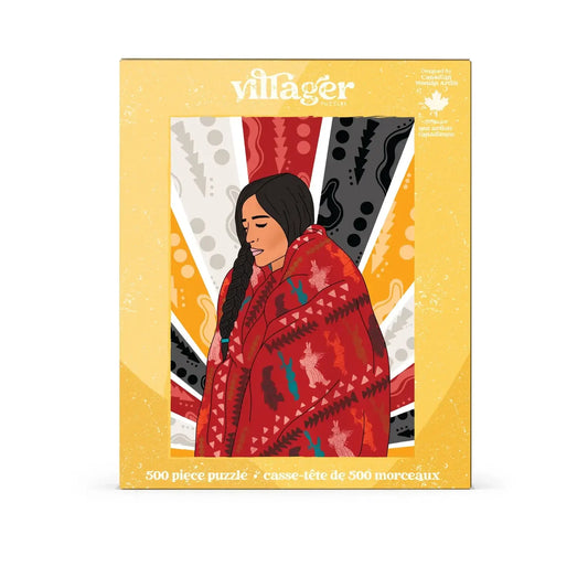 Matriarch Blanket 500 Piece Puzzle by Villager Puzzles