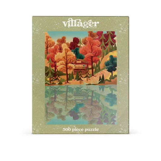 Muskoka Leaves 500 Piece Puzzle by Villager Puzzles