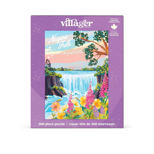 Niagara Falls 500 Piece Puzzle by Villager Puzzles