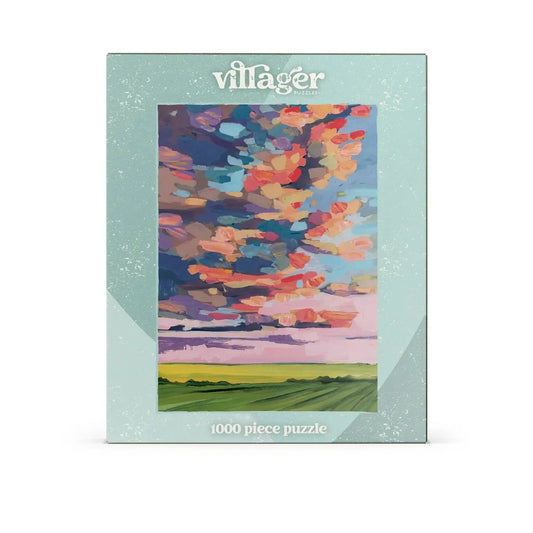 Prairie Sky 1000 Piece Puzzle by Villager Puzzles