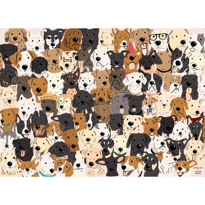 Rescue Dogs 1000 Piece Puzzle by Villager Puzzles