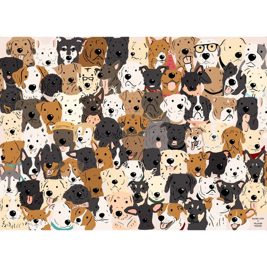 Rescue Dogs 1000 Piece Puzzle by Villager Puzzles