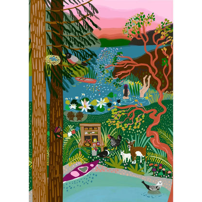 Salt Spring Island 1000 Piece Puzzle by Villager Puzzles