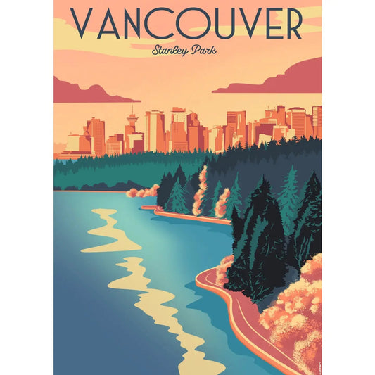 Vancouver 1000 Piece Puzzle By Villager Puzzles