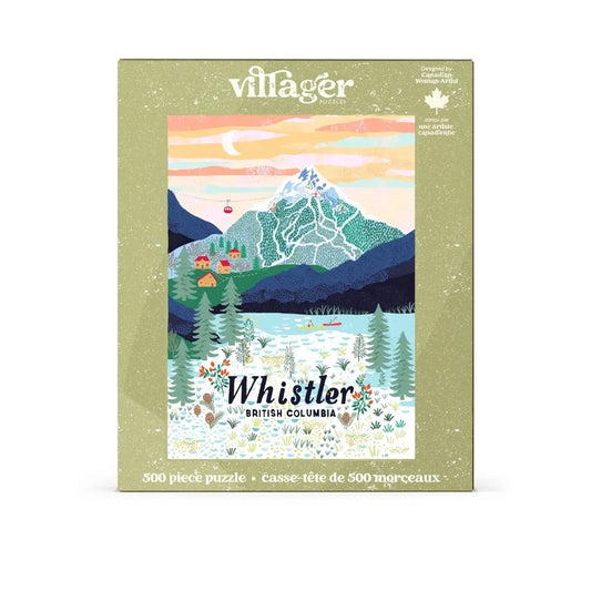 Whistler Mountain 500 Piece Puzzle by Villager Puzzles