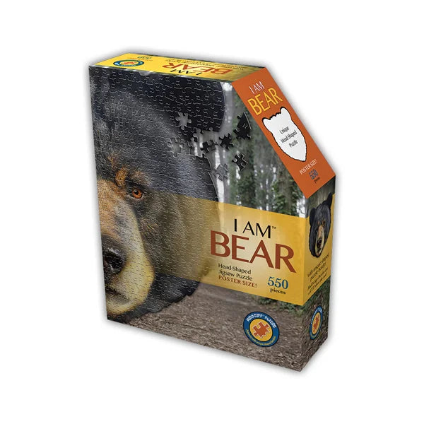 I AM Bear - 550 Piece Jigsaw Puzzle by Madd Capp Games - Puzazzled