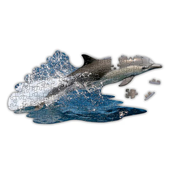  Complete image of the 'I AM Lil' Dolphin' jigsaw puzzle by Madd Capp Puzzles